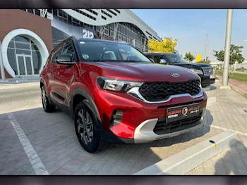 Kia  Sonet  2021  Automatic  37,000 Km  4 Cylinder  Front Wheel Drive (FWD)  SUV  Red  With Warranty