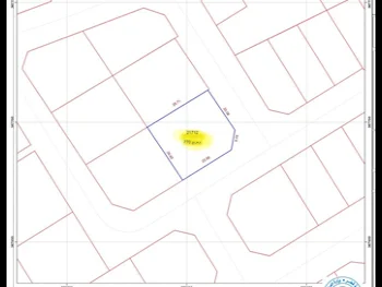 Lands For Sale in Al Rayyan  - Al Aziziyah  -Area Size 770 Square Meter