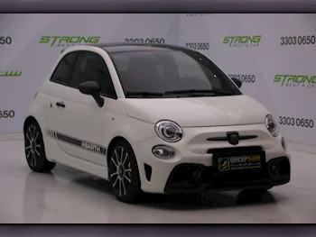 Fiat  695  Abarth  2023  Automatic  17,800 Km  4 Cylinder  Front Wheel Drive (FWD)  Hatchback  White  With Warranty