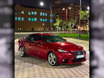 Lexus  IS  350  2015  Automatic  157,000 Km  6 Cylinder  Rear Wheel Drive (RWD)  Sedan  Red