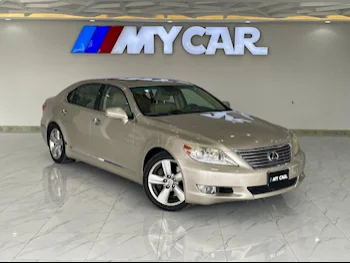 Lexus  LS  460 L  2012  Automatic  59,000 Km  8 Cylinder  Rear Wheel Drive (RWD)  Sedan  Gold