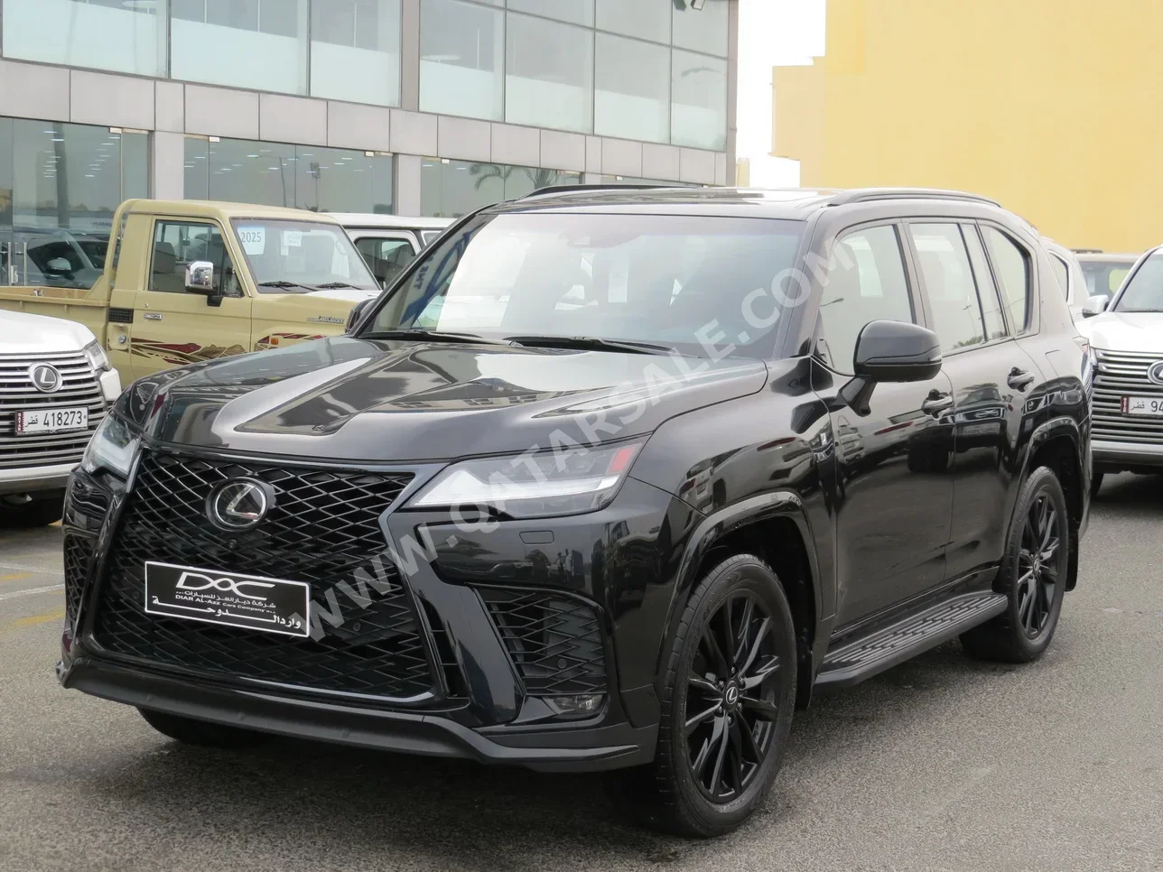 Lexus  LX  600 F Sport  2022  Automatic  33,000 Km  6 Cylinder  Four Wheel Drive (4WD)  SUV  Black  With Warranty