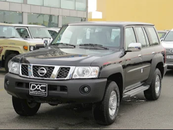 Nissan  Patrol  GL  2023  Automatic  0 Km  6 Cylinder  Four Wheel Drive (4WD)  SUV  Black  With Warranty