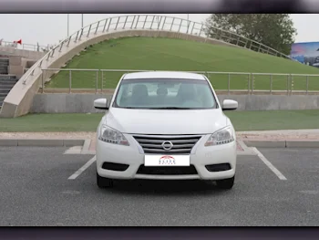 Nissan  Sentra  2019  Automatic  104,000 Km  4 Cylinder  Front Wheel Drive (FWD)  Sedan  White