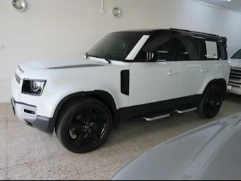 Land Rover  Defender  110  2024  Automatic  14,000 Km  6 Cylinder  Four Wheel Drive (4WD)  SUV  White  With Warranty