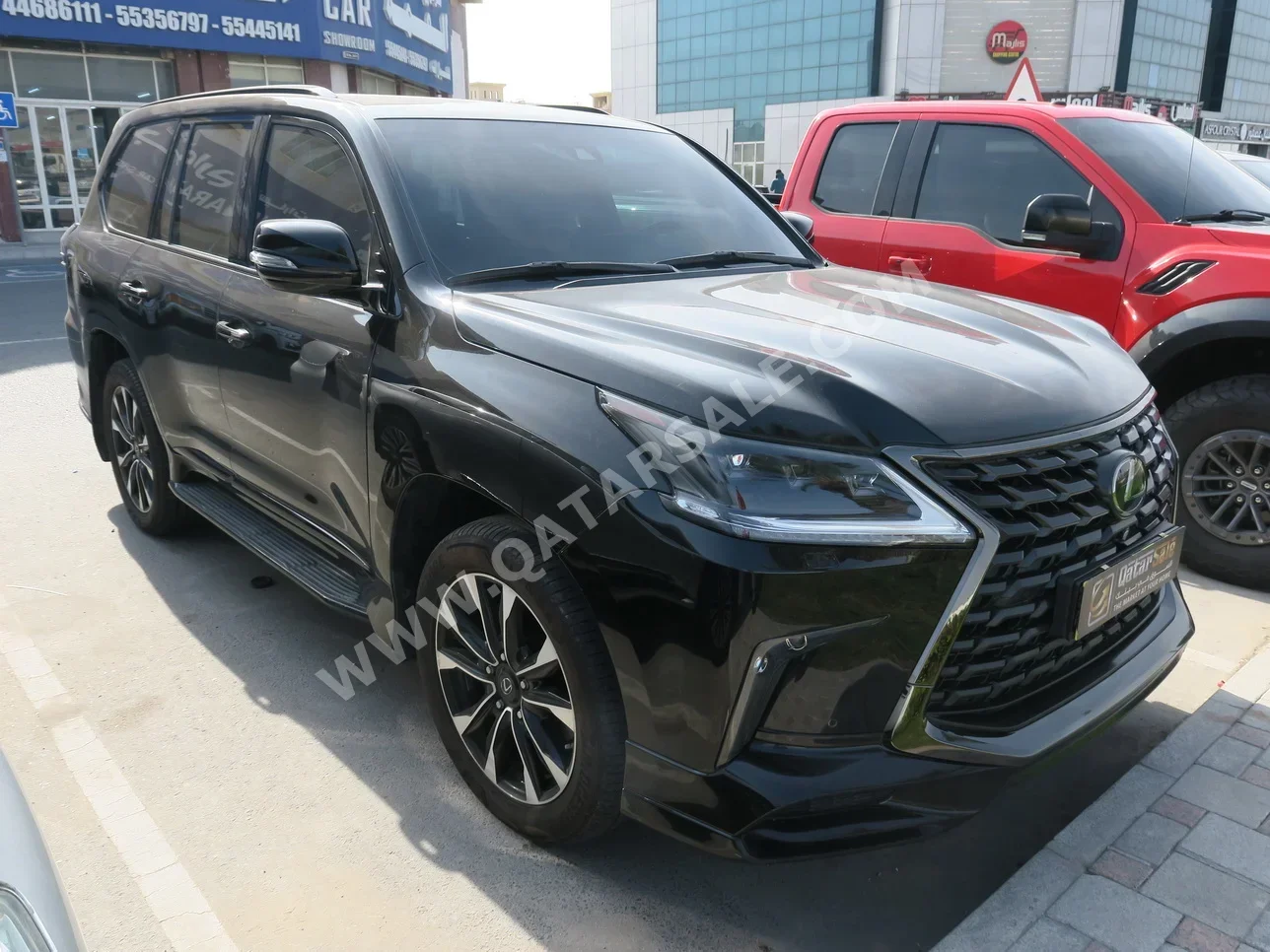 Lexus  LX  570 S Black Edition  2021  Automatic  85,000 Km  8 Cylinder  Four Wheel Drive (4WD)  SUV  Black  With Warranty