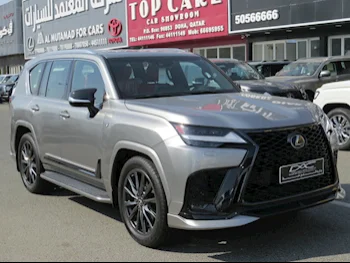 Lexus  LX  600 F Sport  2023  Automatic  24,000 Km  6 Cylinder  Four Wheel Drive (4WD)  SUV  Sonic Titanium  With Warranty