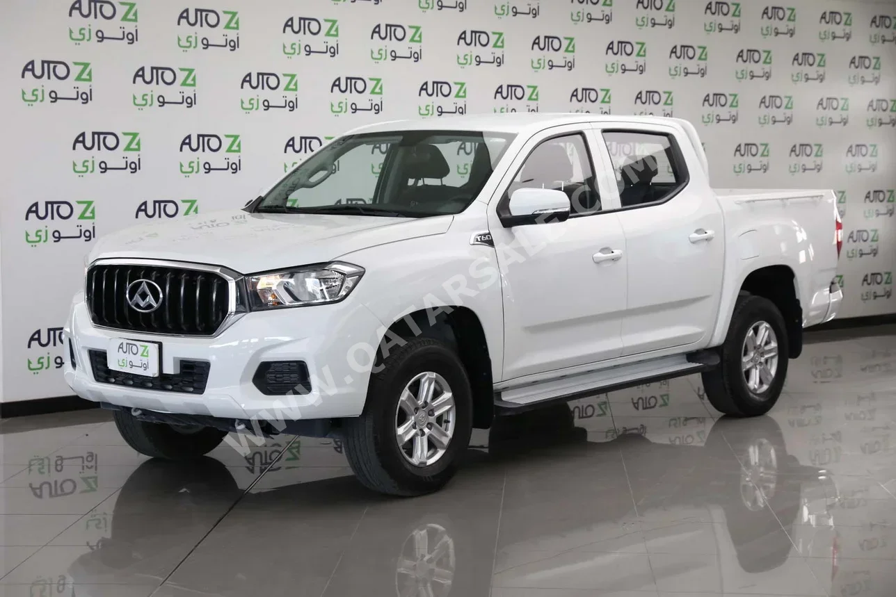 Maxus  T60  2019  Manual  129,000 Km  4 Cylinder  Rear Wheel Drive (RWD)  Pick Up  White