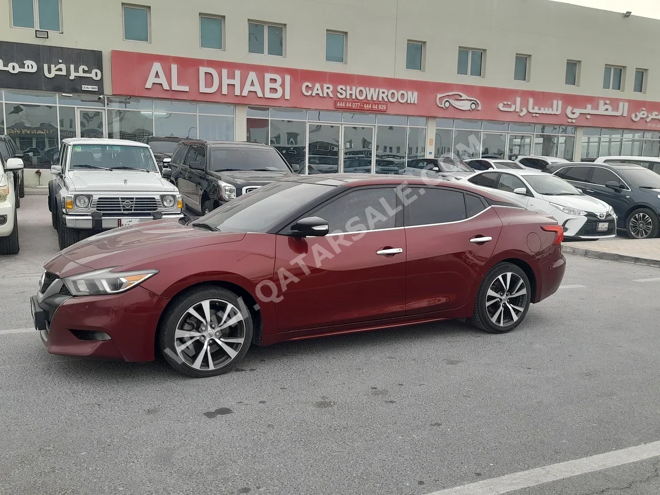 Nissan  Maxima  SV  2016  Automatic  183,000 Km  6 Cylinder  Rear Wheel Drive (RWD)  Sedan  Maroon