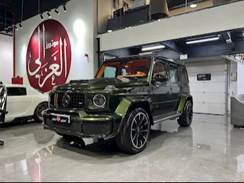 Mercedes-Benz  G-Class  63 Brabus  2019  Automatic  90,000 Km  8 Cylinder  Four Wheel Drive (4WD)  SUV  Green