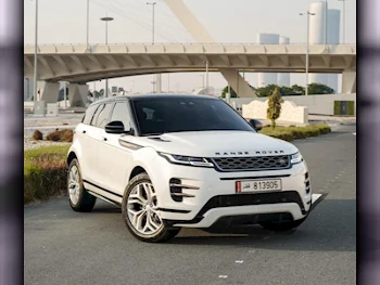 Land Rover  Evoque  Dynamic  2020  Automatic  79,000 Km  4 Cylinder  Four Wheel Drive (4WD)  SUV  White