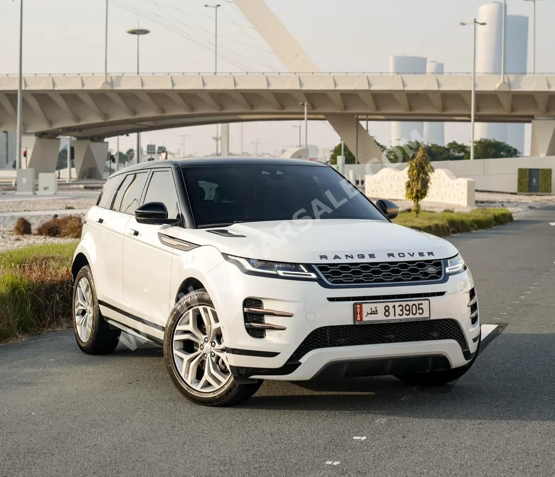 Land Rover  Evoque  Dynamic  2020  Automatic  79,000 Km  4 Cylinder  Four Wheel Drive (4WD)  SUV  White