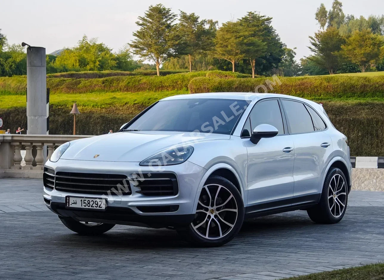 Porsche  Cayenne  2019  Automatic  58,000 Km  6 Cylinder  Four Wheel Drive (4WD)  SUV  Silver