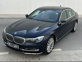 BMW  7-Series  730 Li  2019  Automatic  164,000 Km  6 Cylinder  Rear Wheel Drive (RWD)  Sedan  Blue