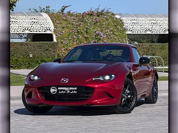 Mazda  MX-5  2024  Automatic  0 Km  4 Cylinder  Front Wheel Drive (FWD)  Convertible  Red  With Warranty