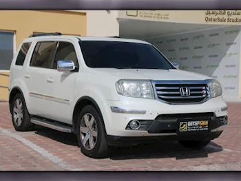 Honda  Pilot  Touring  2015  Automatic  149,000 Km  6 Cylinder  Four Wheel Drive (4WD)  SUV  White