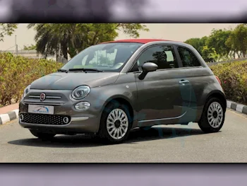 Fiat  500  2024  Automatic  0 Km  4 Cylinder  Front Wheel Drive (FWD)  Convertible  Gray  With Warranty