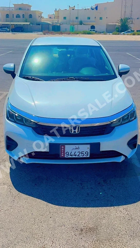 Honda  City  4 Cylinder  Sedan  White  2024