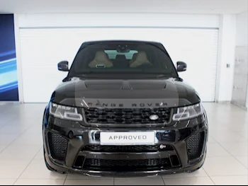 Land Rover  Range Rover  Sport SVR  2022  Automatic  28,409 Km  8 Cylinder  Four Wheel Drive (4WD)  SUV  Black  With Warranty