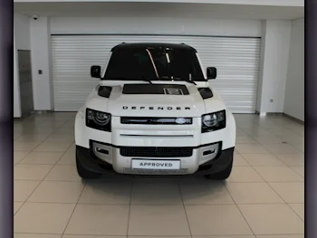 Land Rover  Defender  110 HSE  2023  Automatic  29,800 Km  6 Cylinder  Four Wheel Drive (4WD)  SUV  White  With Warranty