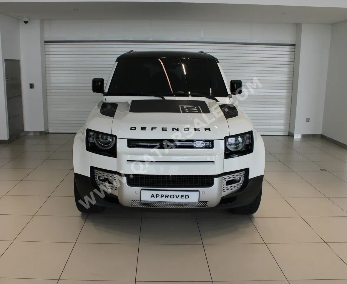 Land Rover  Defender  110 HSE  2023  Automatic  29,800 Km  6 Cylinder  Four Wheel Drive (4WD)  SUV  White  With Warranty