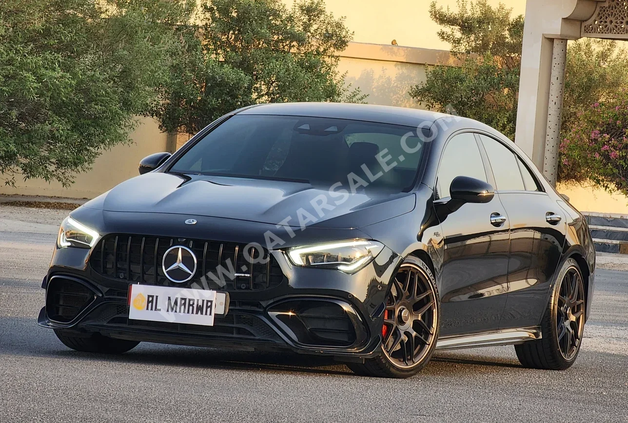 Mercedes-Benz  CLA  45 S AMG  2022  Automatic  42,000 Km  4 Cylinder  Four Wheel Drive (4WD)  SUV  Black  With Warranty