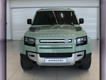 Land Rover  Defender  110  2023  Automatic  34,337 Km  6 Cylinder  Four Wheel Drive (4WD)  SUV  Green  With Warranty