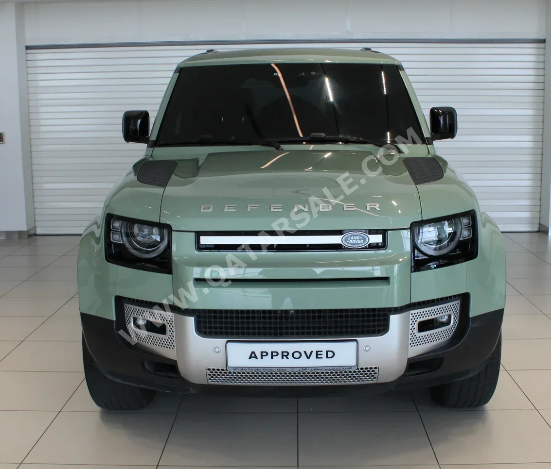 Land Rover  Defender  110  2023  Automatic  34,337 Km  6 Cylinder  Four Wheel Drive (4WD)  SUV  Green  With Warranty