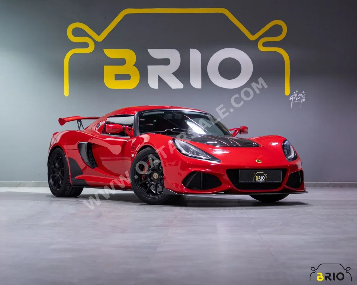 Lotus  Exige S  2021  Manual  14,000 Km  6 Cylinder  All Wheel Drive (AWD)  Coupe / Sport  Red