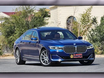 BMW  7-Series  730 Li  2021  Automatic  68,000 Km  4 Cylinder  Rear Wheel Drive (RWD)  Sedan  Blue  With Warranty