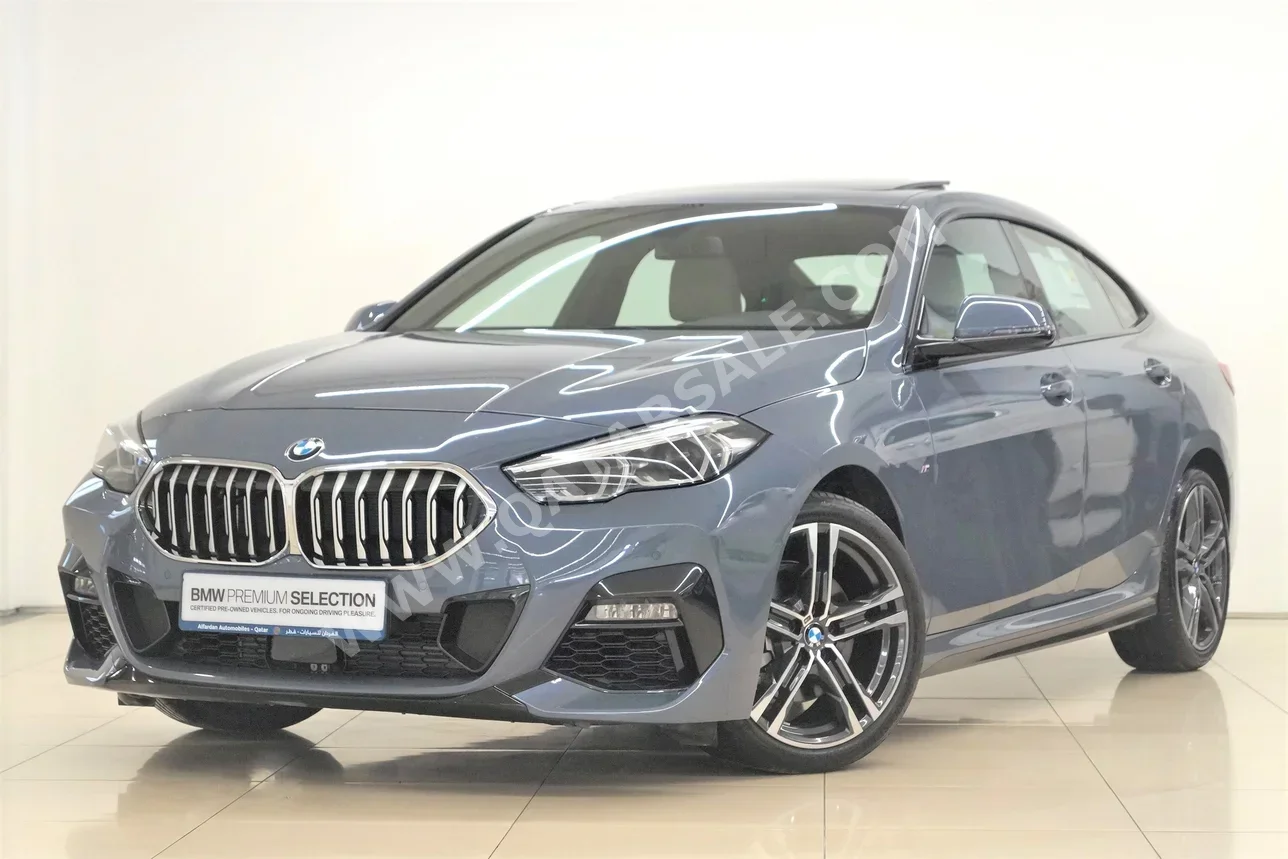 BMW  2-Series  218i  2024  Automatic  4,750 Km  3 Cylinder  Front Wheel Drive (FWD)  Sedan  Gray  With Warranty