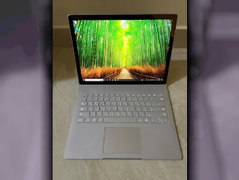 Laptops Microsoft  - New Surface Book 3  2018  - Silver  - Windows 10  - Intel  - Core i5  -Memory (Ram): 8 GB