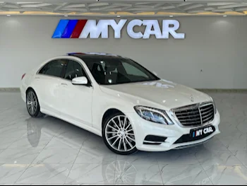 Mercedes-Benz  S-Class  400 AMG  2016  Automatic  176,000 Km  6 Cylinder  Rear Wheel Drive (RWD)  Sedan  White