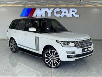 Land Rover  Range Rover  Vogue  Autobiography  2015  Automatic  304,000 Km  8 Cylinder  Four Wheel Drive (4WD)  SUV  White