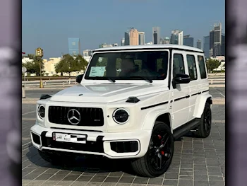 Mercedes-Benz  G-Class  63 AMG  2025  Automatic  0 Km  8 Cylinder  Four Wheel Drive (4WD)  SUV  White  With Warranty