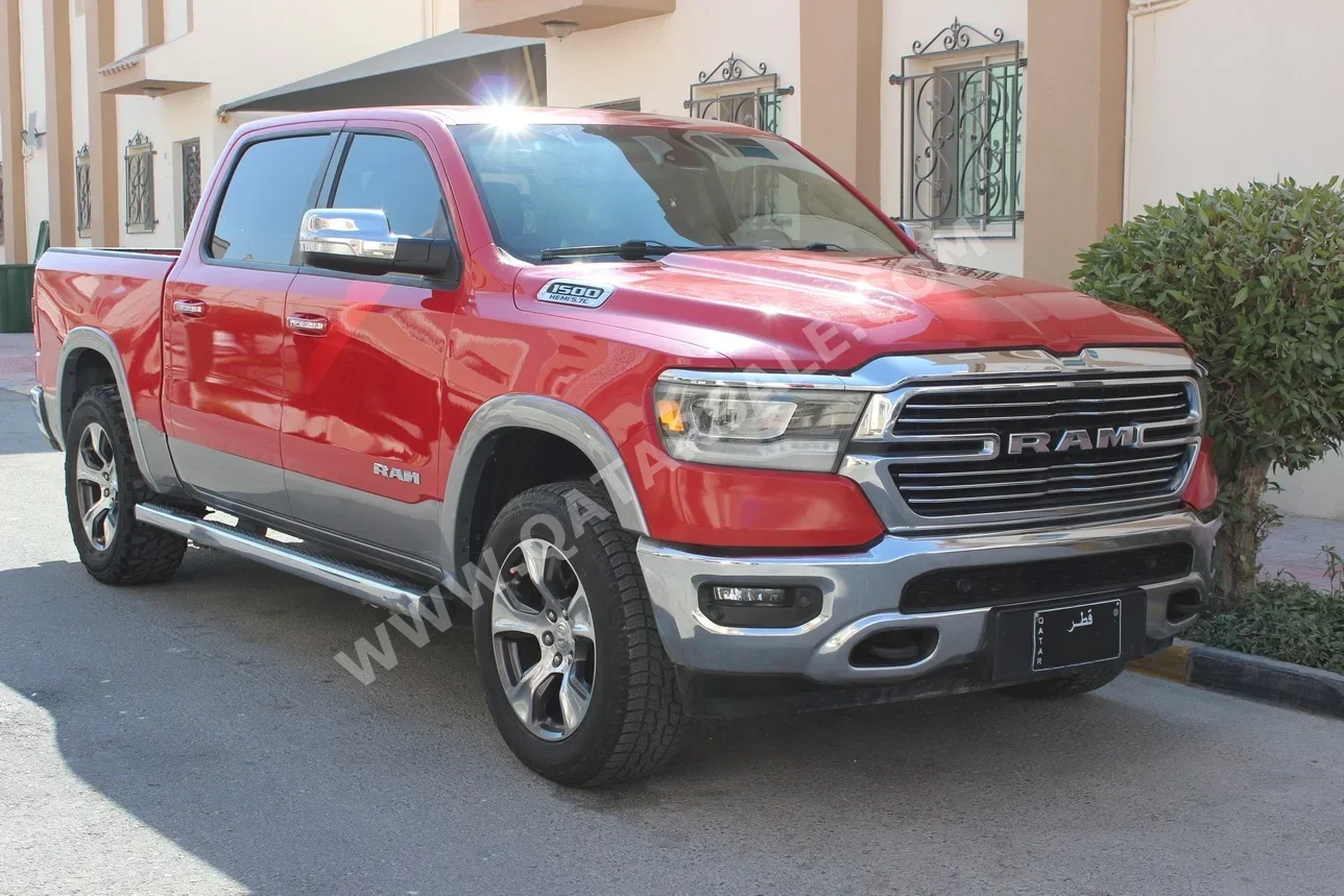 Dodge  Ram  1500 Laramie  2019  Automatic  145,000 Km  8 Cylinder  Four Wheel Drive (4WD)  Pick Up  Red
