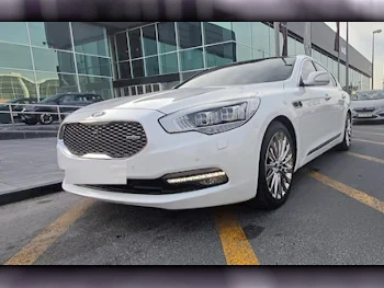 Kia  Quoris  2018  Automatic  76,000 Km  8 Cylinder  Rear Wheel Drive (RWD)  Sedan  Pearl