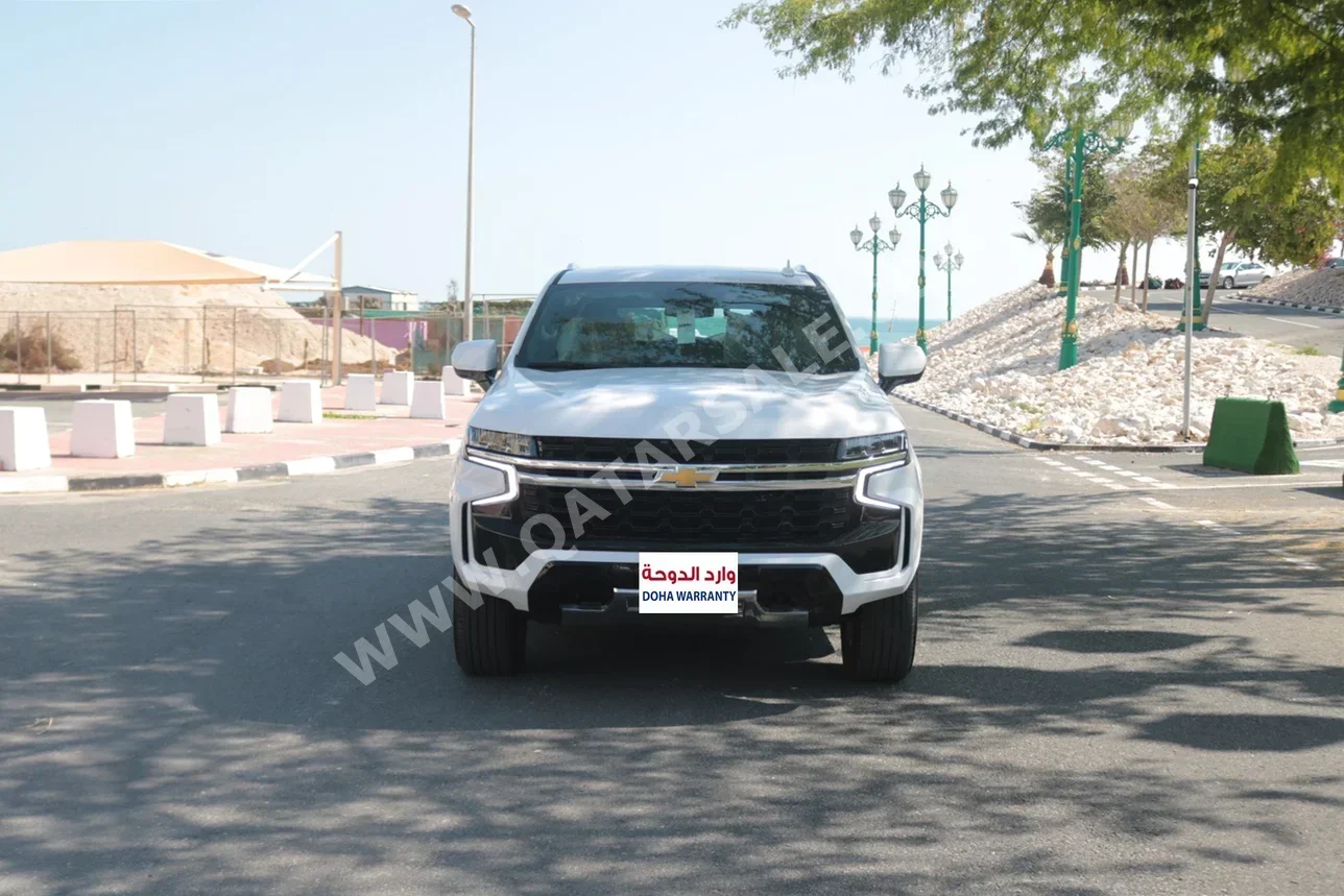 Chevrolet  Tahoe  LS  2024  Automatic  0 Km  8 Cylinder  Rear Wheel Drive (RWD)  SUV  White  With Warranty