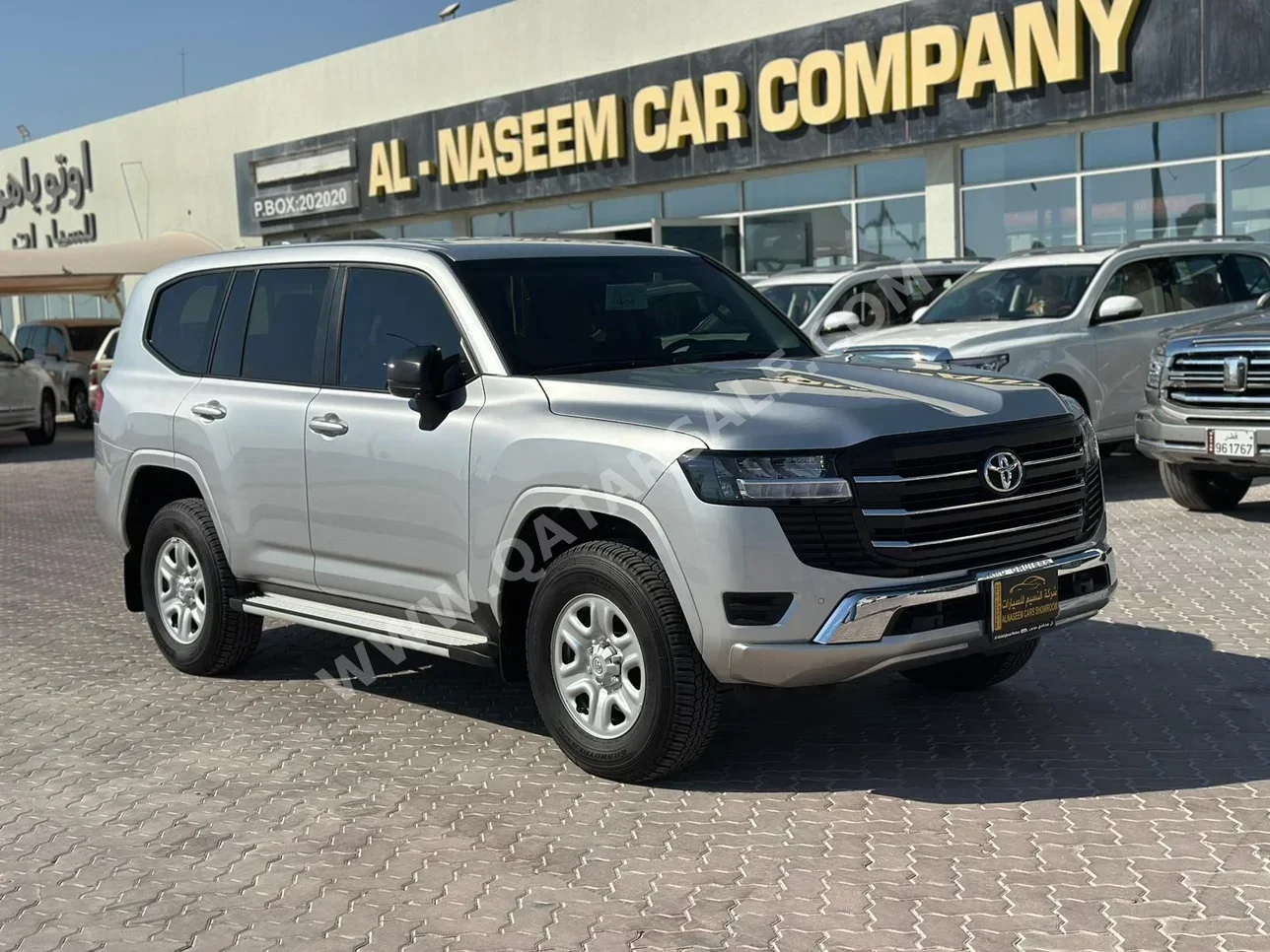 Toyota  Land Cruiser  GX  2024  Automatic  1,600 Km  6 Cylinder  Four Wheel Drive (4WD)  SUV  Silver  With Warranty