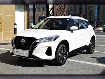 Nissan  Kicks  2022  Automatic  50,000 Km  4 Cylinder  Front Wheel Drive (FWD)  SUV  White  With Warranty