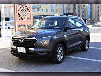 Hyundai  Creta  2021  Automatic  69,000 Km  4 Cylinder  Front Wheel Drive (FWD)  SUV  Gray  With Warranty