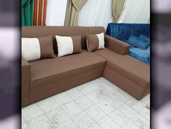 Sofas, Couches & Chairs L shape  - Fabric