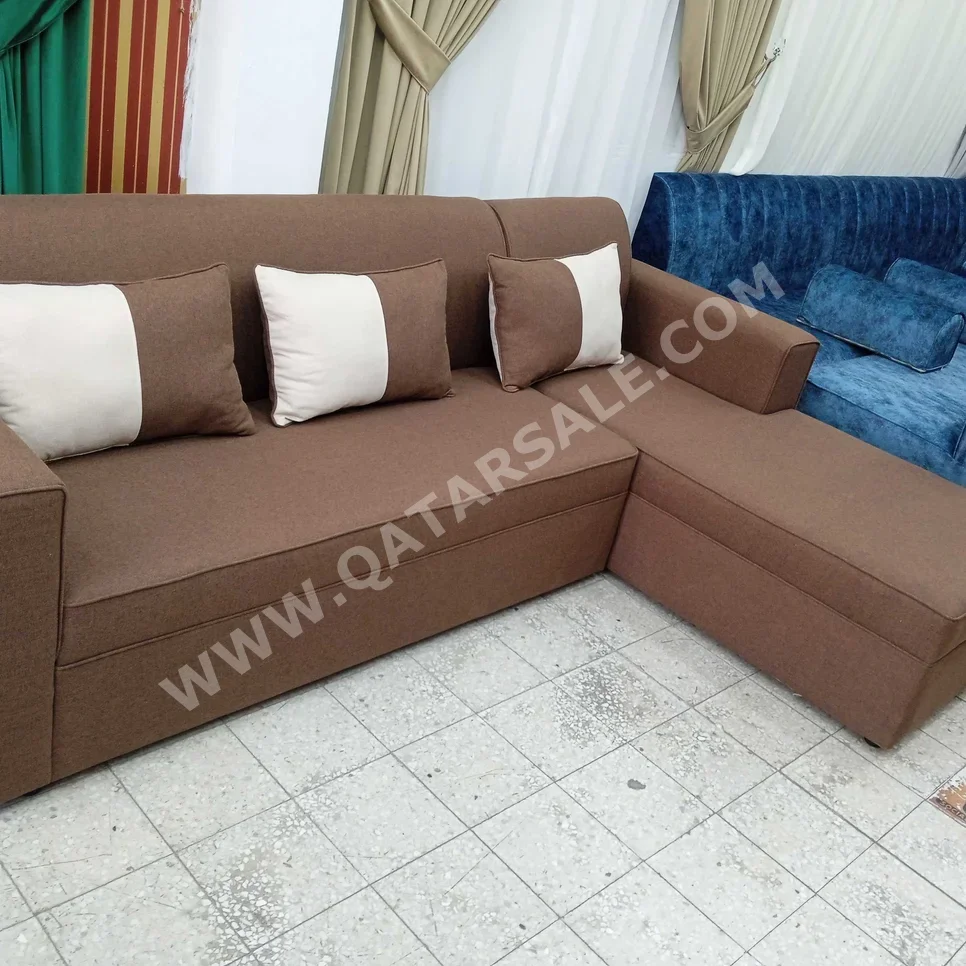 Sofas, Couches & Chairs L shape  - Fabric