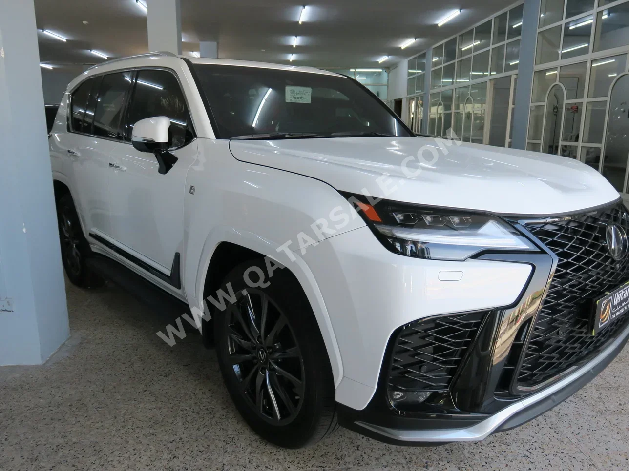 Lexus  LX  600 F Sport  2023  Automatic  5,000 Km  6 Cylinder  Four Wheel Drive (4WD)  SUV  White  With Warranty
