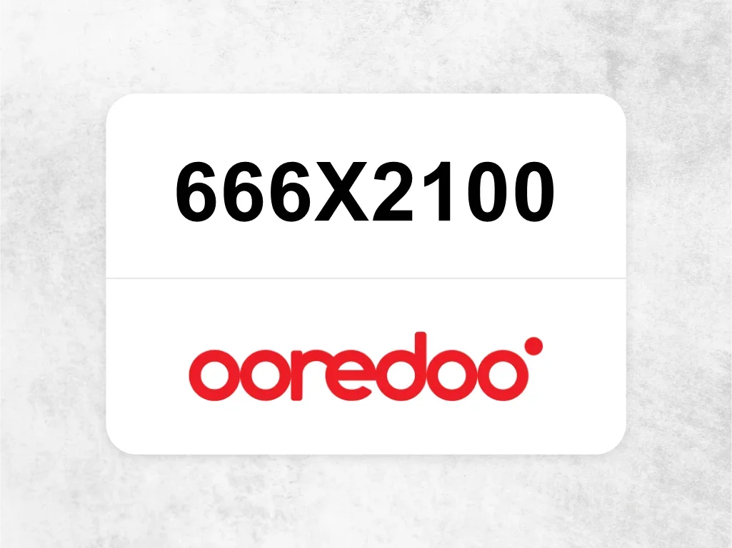 جوال اوريدو  666X2100