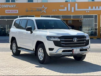 Toyota  Land Cruiser  GX  2024  Automatic  2,000 Km  6 Cylinder  Four Wheel Drive (4WD)  SUV  White  With Warranty