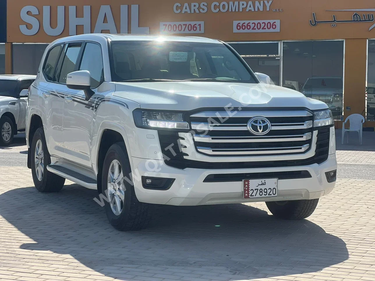 Toyota  Land Cruiser  GXR Twin Turbo  2022  Automatic  81,000 Km  6 Cylinder  Four Wheel Drive (4WD)  SUV  White  With Warranty