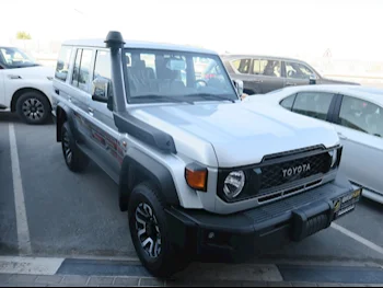 Toyota  Land Cruiser  Hard Top  2024  Manual  0 Km  6 Cylinder  Four Wheel Drive (4WD)  SUV  Silver  With Warranty