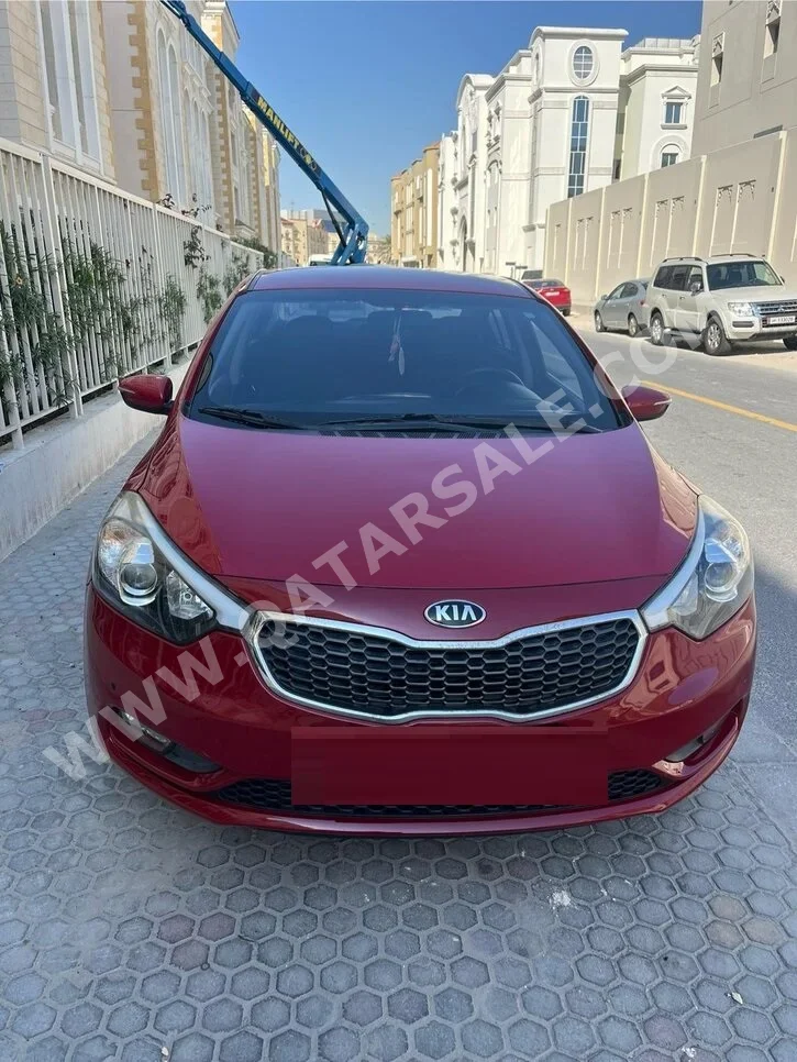 Kia  Cerato  1.6 EX  2016  Automatic  106,000 Km  4 Cylinder  Front Wheel Drive (FWD)  Sedan  Red