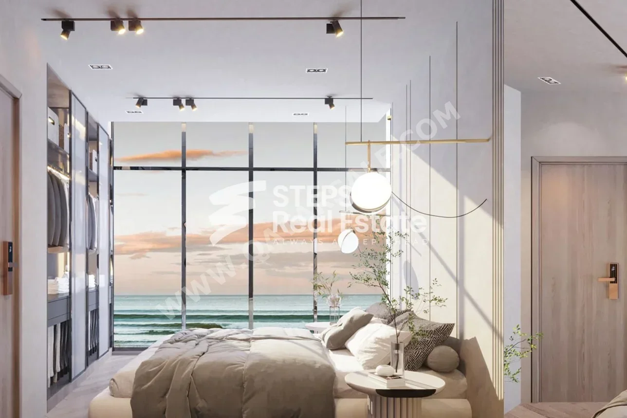 2 Bedrooms  Apartment  in Lusail -  Al Kharayej  Semi Furnished
